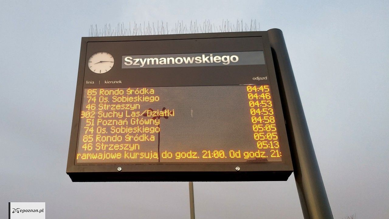 Tablica Informacyjna MPK