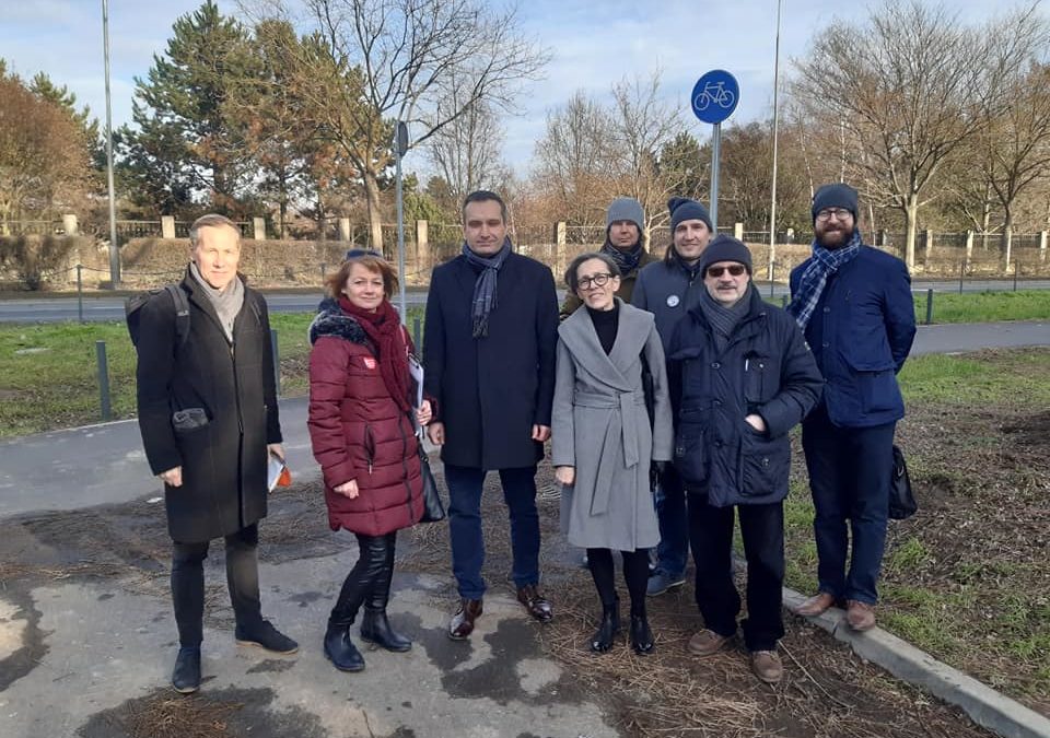 Wizja lokalna z Zastępcą Prezydenta Mariuszem Wiśniewskim